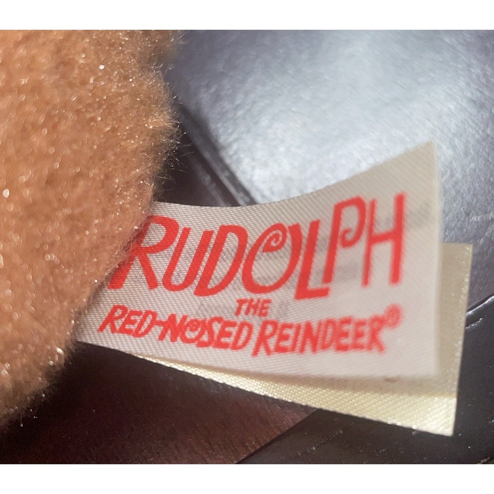 VTG Rudolph The Red-Nosed Reindeer Plush Christmas Dan Dee Collectors Choice - Picture 3 of 5